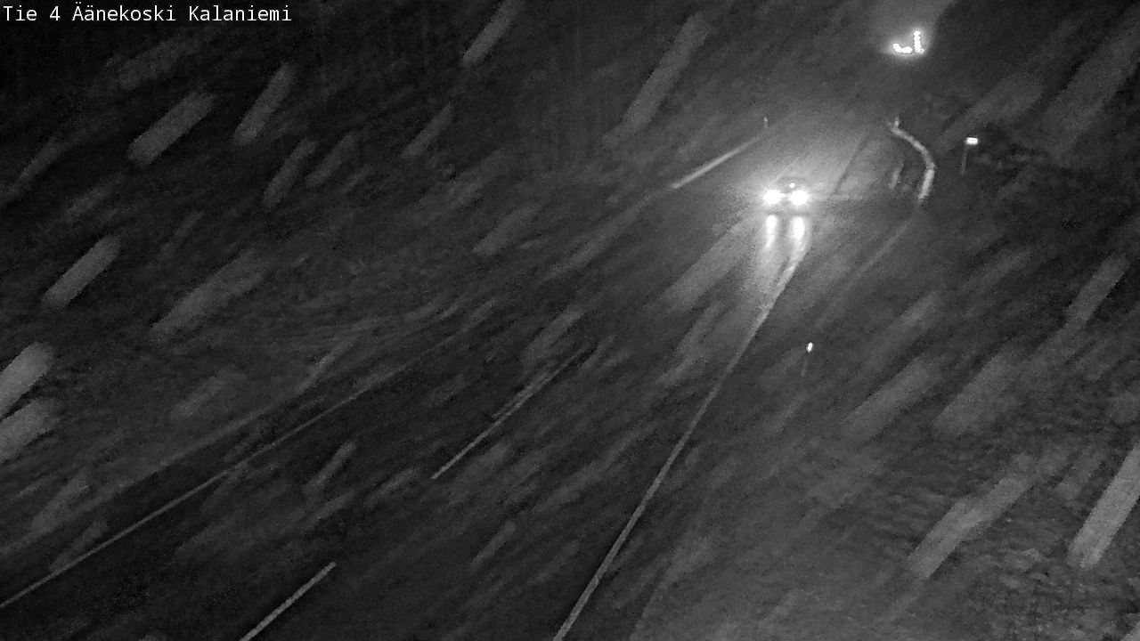 Weather Camera Image Väg 4  Äänekoski, Kalaniemi, Äänekoski, Keski-Suomi