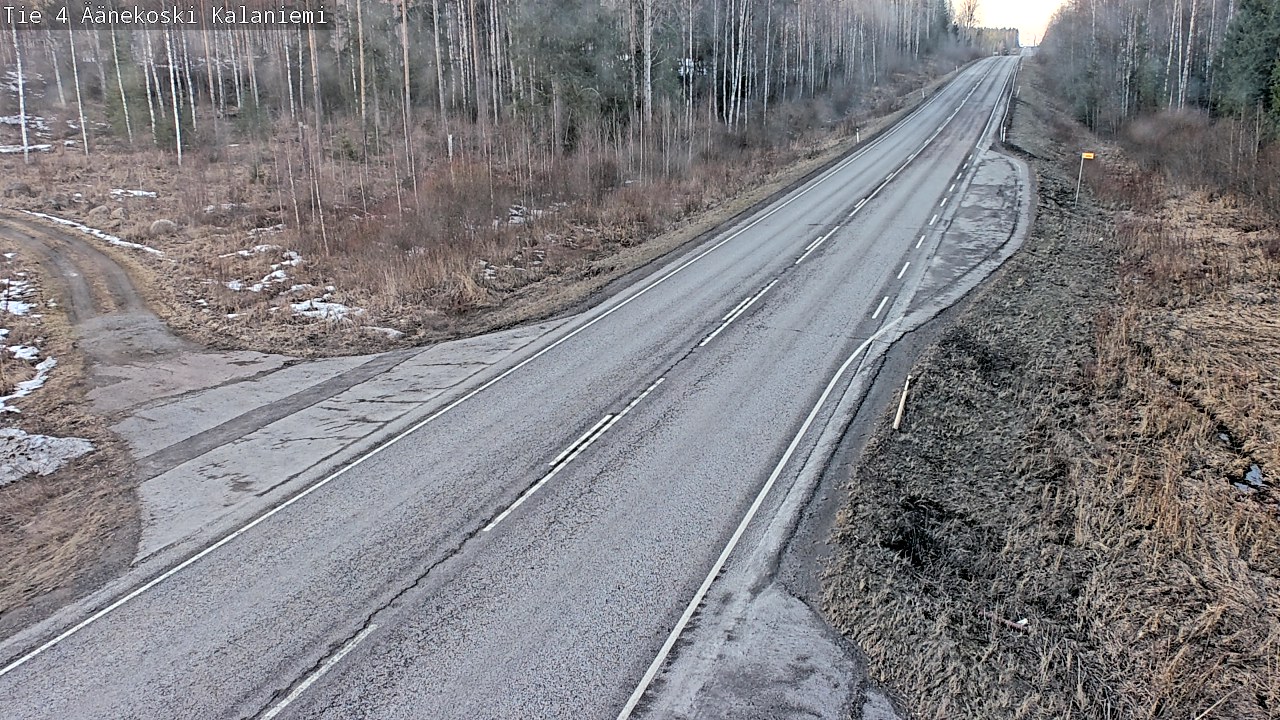 Weather Camera Image Road 4  Äänekoski, Kalaniemi, Äänekoski, Keski-Suomi
