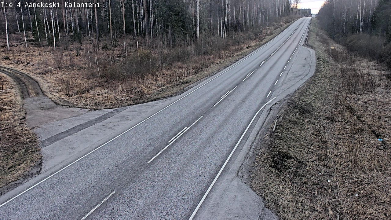 Weather Camera Image Road 4  Äänekoski, Kalaniemi, Äänekoski, Keski-Suomi