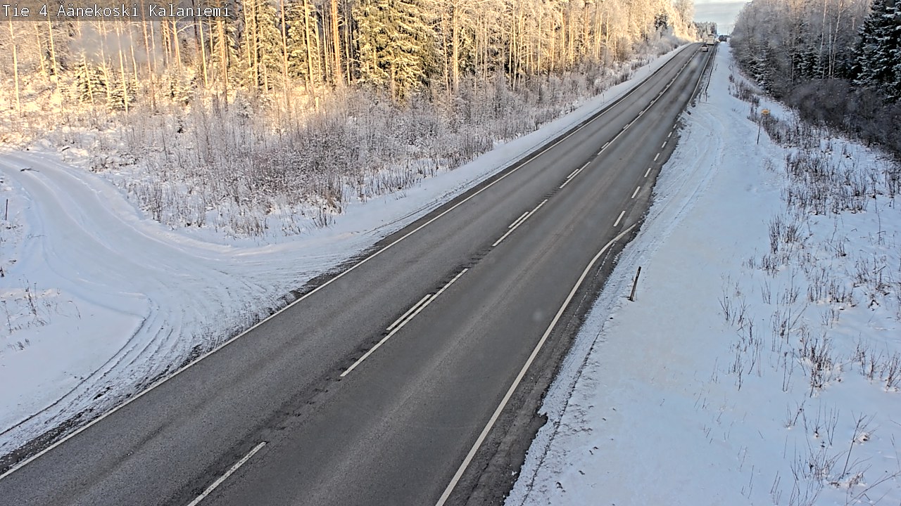 Weather Camera Image Road 4  Äänekoski, Kalaniemi, Äänekoski, Keski-Suomi