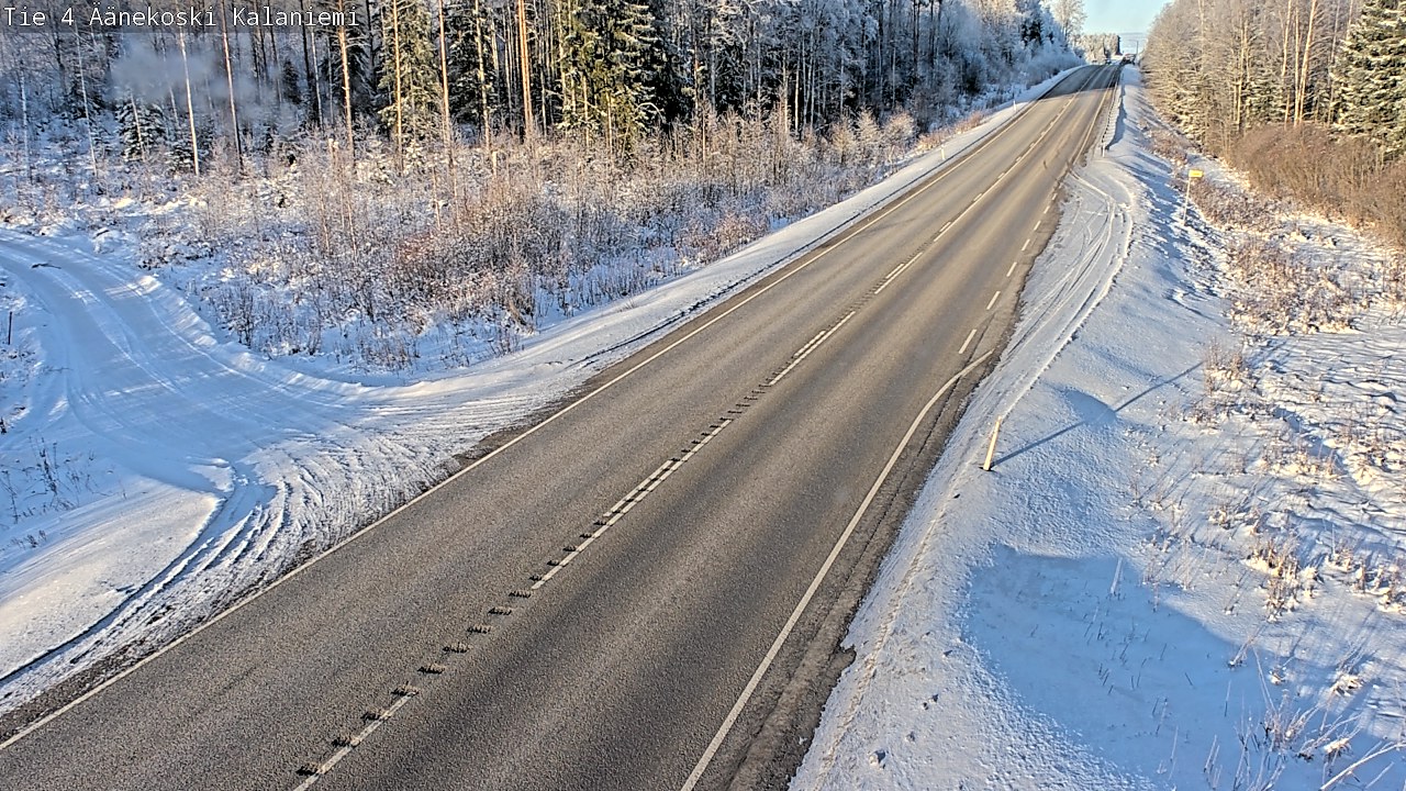 Weather Camera Image Road 4  Äänekoski, Kalaniemi, Äänekoski, Keski-Suomi