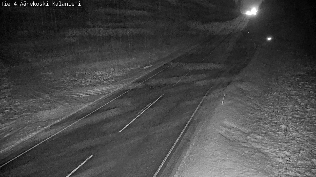 Weather Camera Image Väg 4  Äänekoski, Kalaniemi, Äänekoski, Keski-Suomi