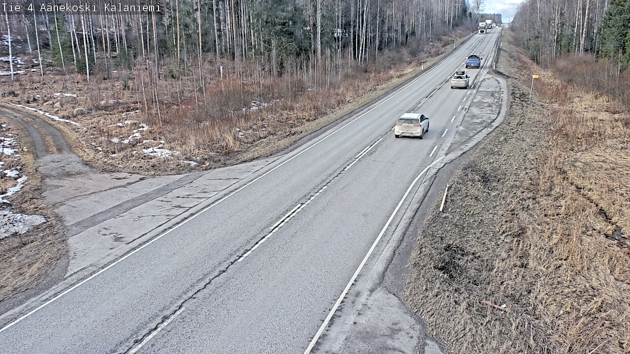 Weather Camera Image Väg 4  Äänekoski, Kalaniemi, Äänekoski, Keski-Suomi