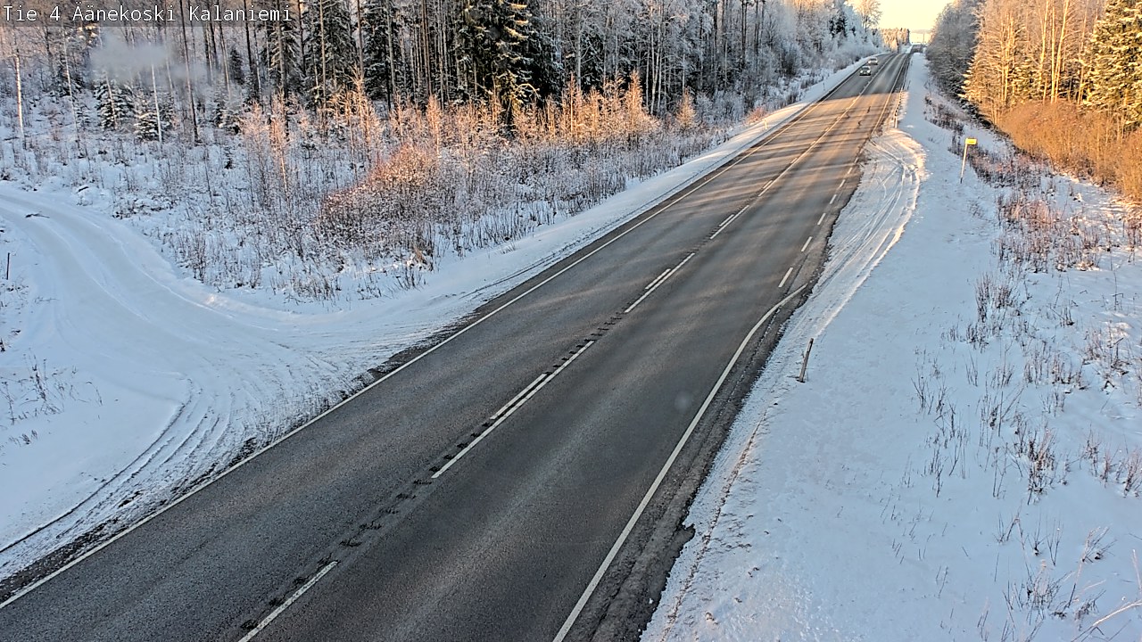 Weather Camera Image Road 4  Äänekoski, Kalaniemi, Äänekoski, Keski-Suomi