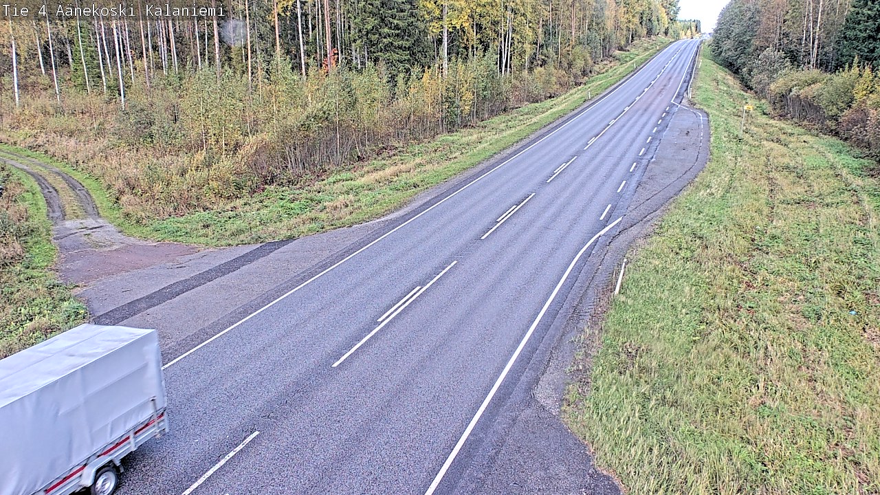 Weather Camera Image Road 4  Äänekoski, Kalaniemi, Äänekoski, Keski-Suomi