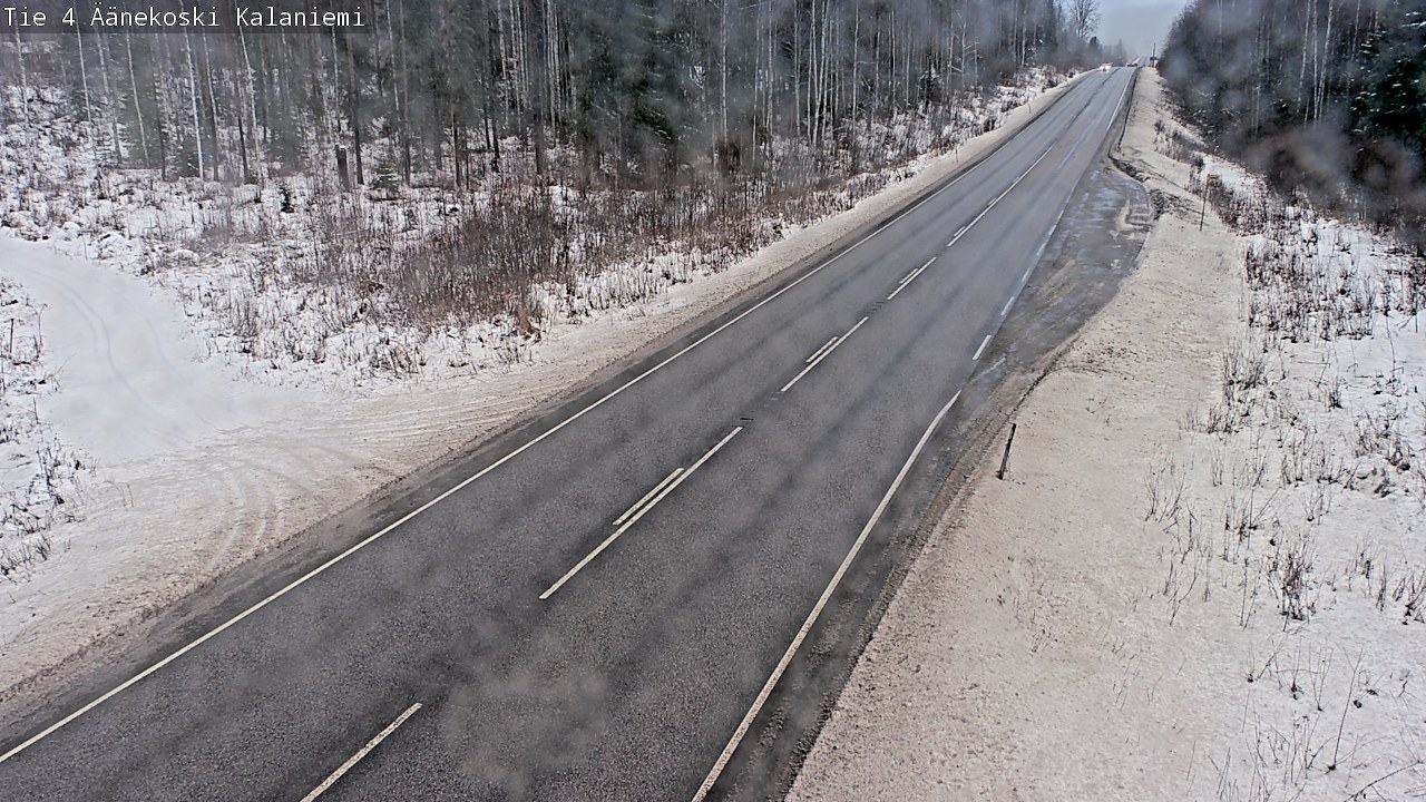 Weather Camera Image Väg 4  Äänekoski, Kalaniemi, Äänekoski, Keski-Suomi