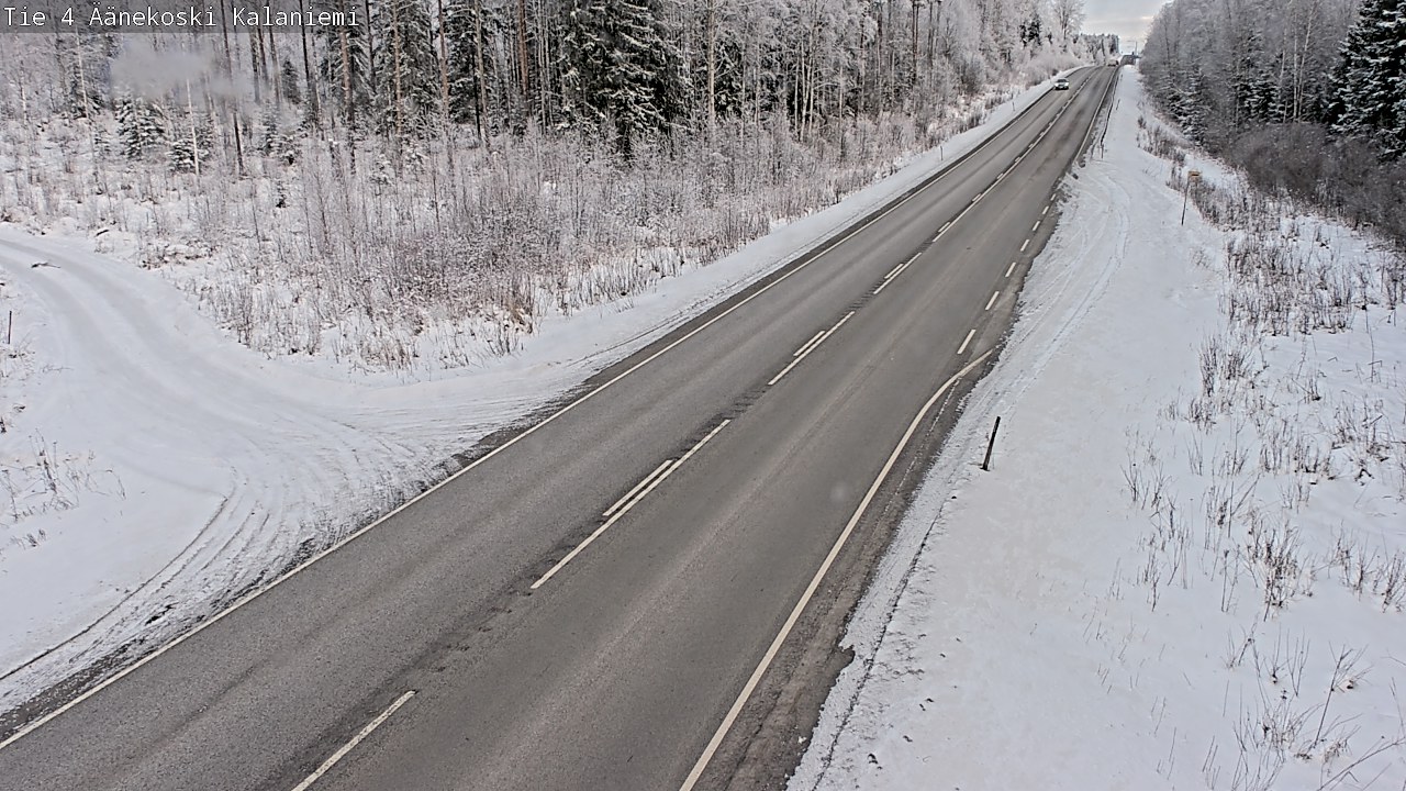 Weather Camera Image Road 4  Äänekoski, Kalaniemi, Äänekoski, Keski-Suomi