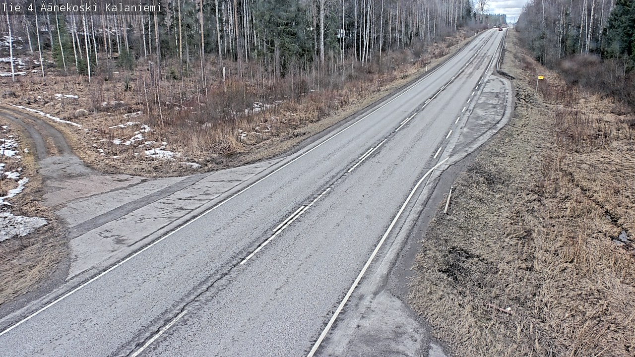 Weather Camera Image Väg 4  Äänekoski, Kalaniemi, Äänekoski, Keski-Suomi