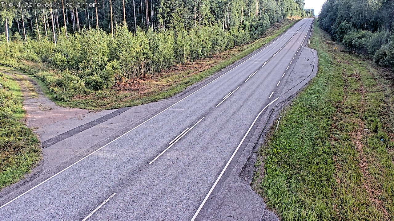 Weather Camera Image Road 4  Äänekoski, Kalaniemi, Äänekoski, Keski-Suomi