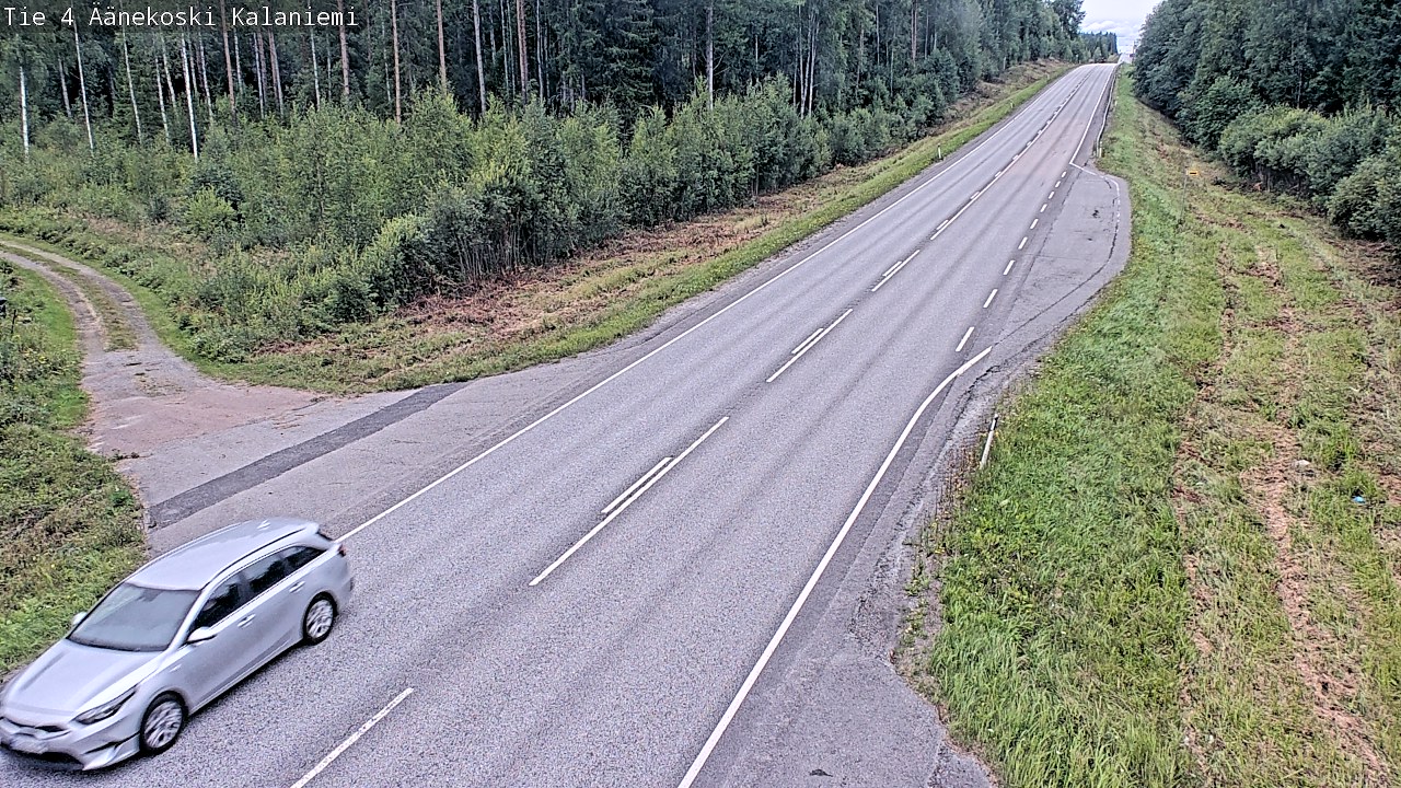 Weather Camera Image Road 4  Äänekoski, Kalaniemi, Äänekoski, Keski-Suomi