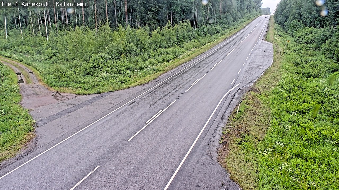 Weather Camera Image Road 4  Äänekoski, Kalaniemi, Äänekoski, Keski-Suomi