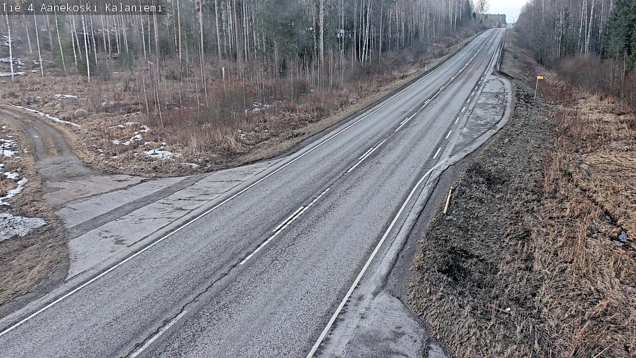 Weather Camera Image Road 4  Äänekoski, Kalaniemi, Äänekoski, Keski-Suomi
