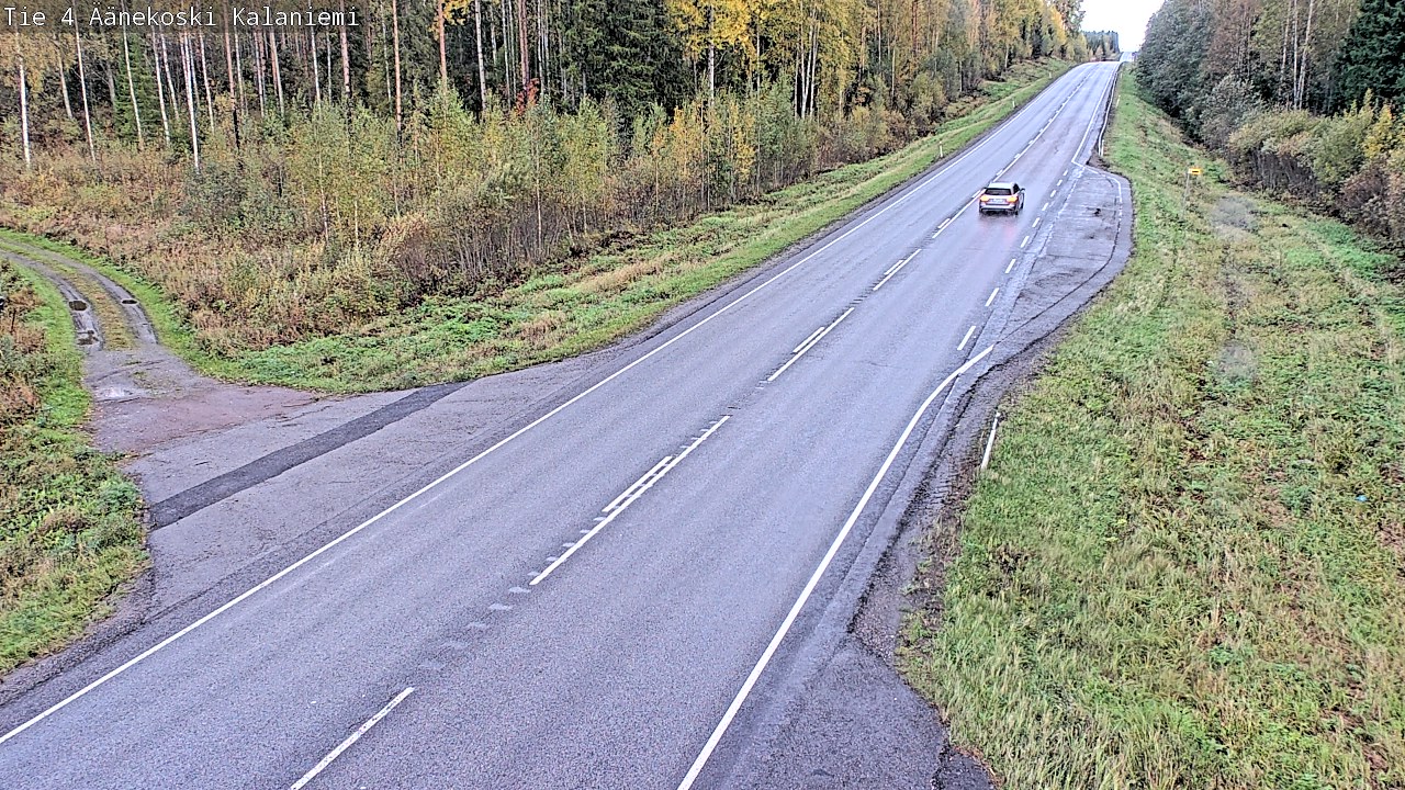 Weather Camera Image Road 4  Äänekoski, Kalaniemi, Äänekoski, Keski-Suomi