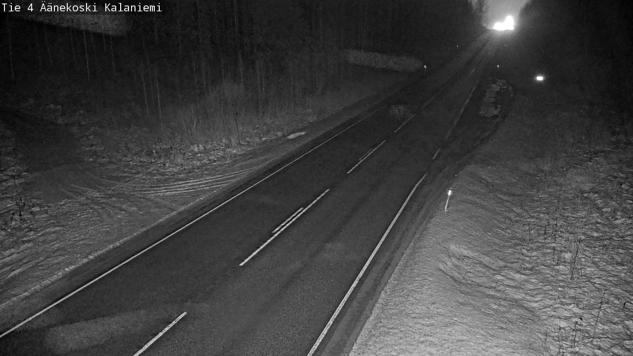 Weather Camera Image Väg 4  Äänekoski, Kalaniemi, Äänekoski, Keski-Suomi