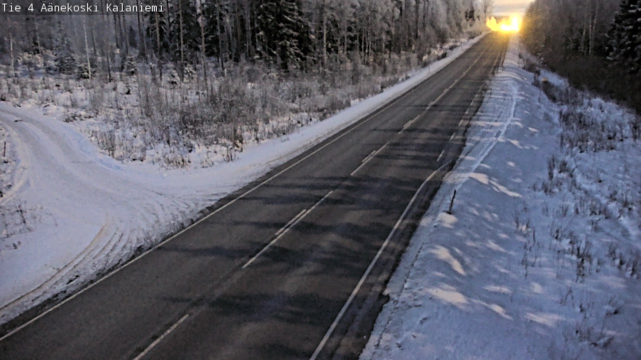 Weather Camera Image Road 4  Äänekoski, Kalaniemi, Äänekoski, Keski-Suomi