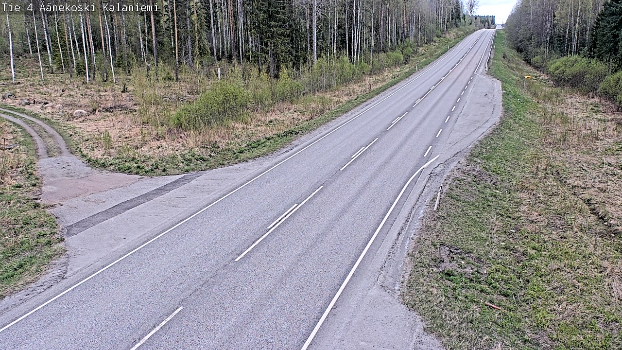 Weather Camera Image Road 4  Äänekoski, Kalaniemi, Äänekoski, Keski-Suomi