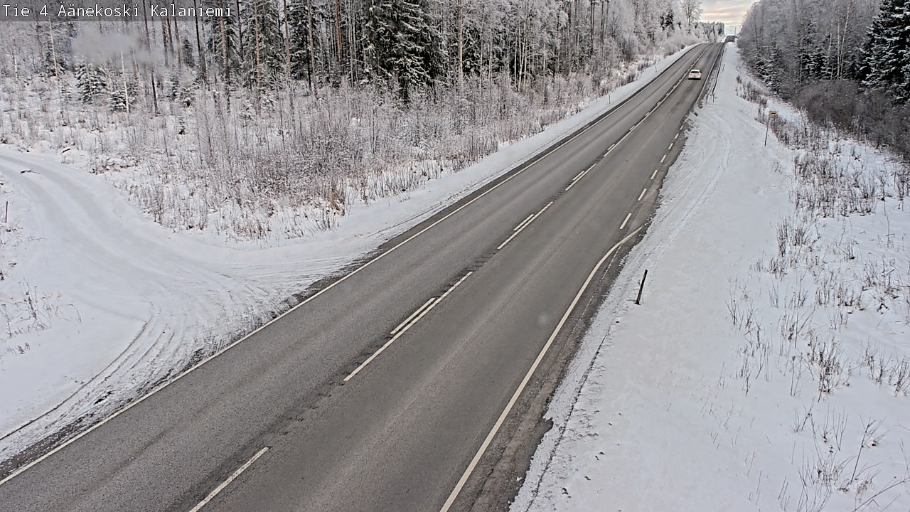Weather Camera Image Road 4  Äänekoski, Kalaniemi, Äänekoski, Keski-Suomi