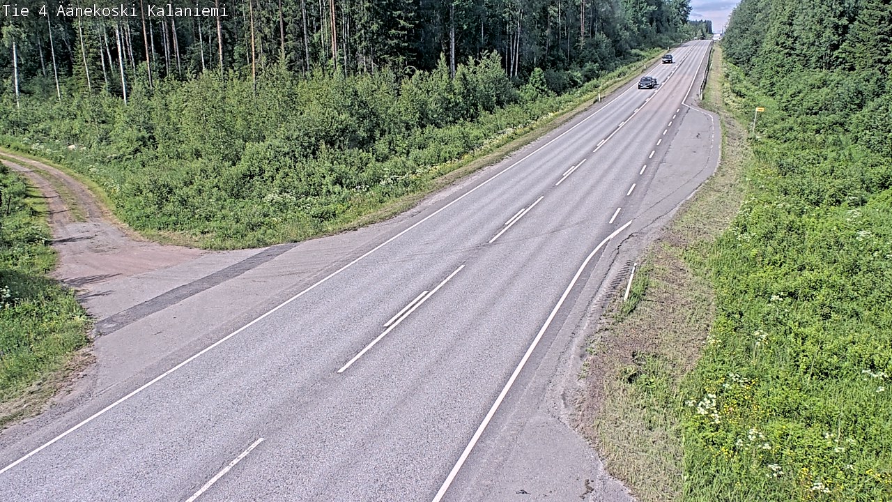 Kelikamerat Kuva Tie 4  Äänekoski, Kalaniemi, Äänekoski, Keski-Suomi
