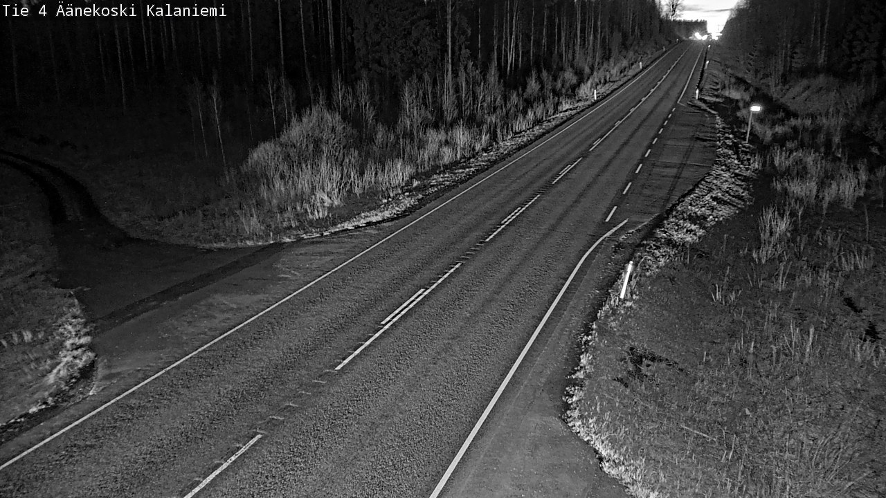 Weather Camera Image Väg 4  Äänekoski, Kalaniemi, Äänekoski, Keski-Suomi