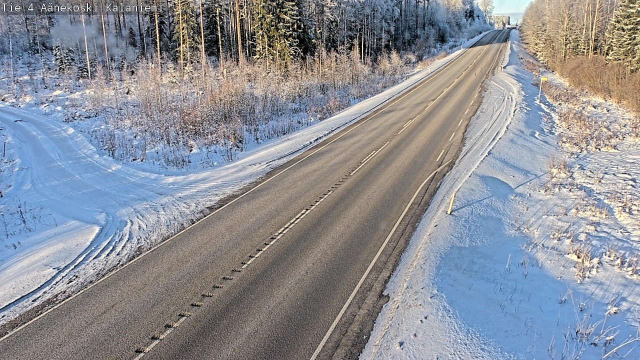 Weather Camera Image Road 4  Äänekoski, Kalaniemi, Äänekoski, Keski-Suomi