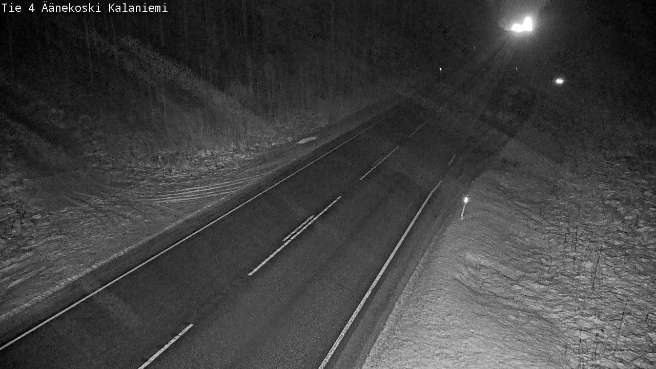 Weather Camera Image Väg 4  Äänekoski, Kalaniemi, Äänekoski, Keski-Suomi