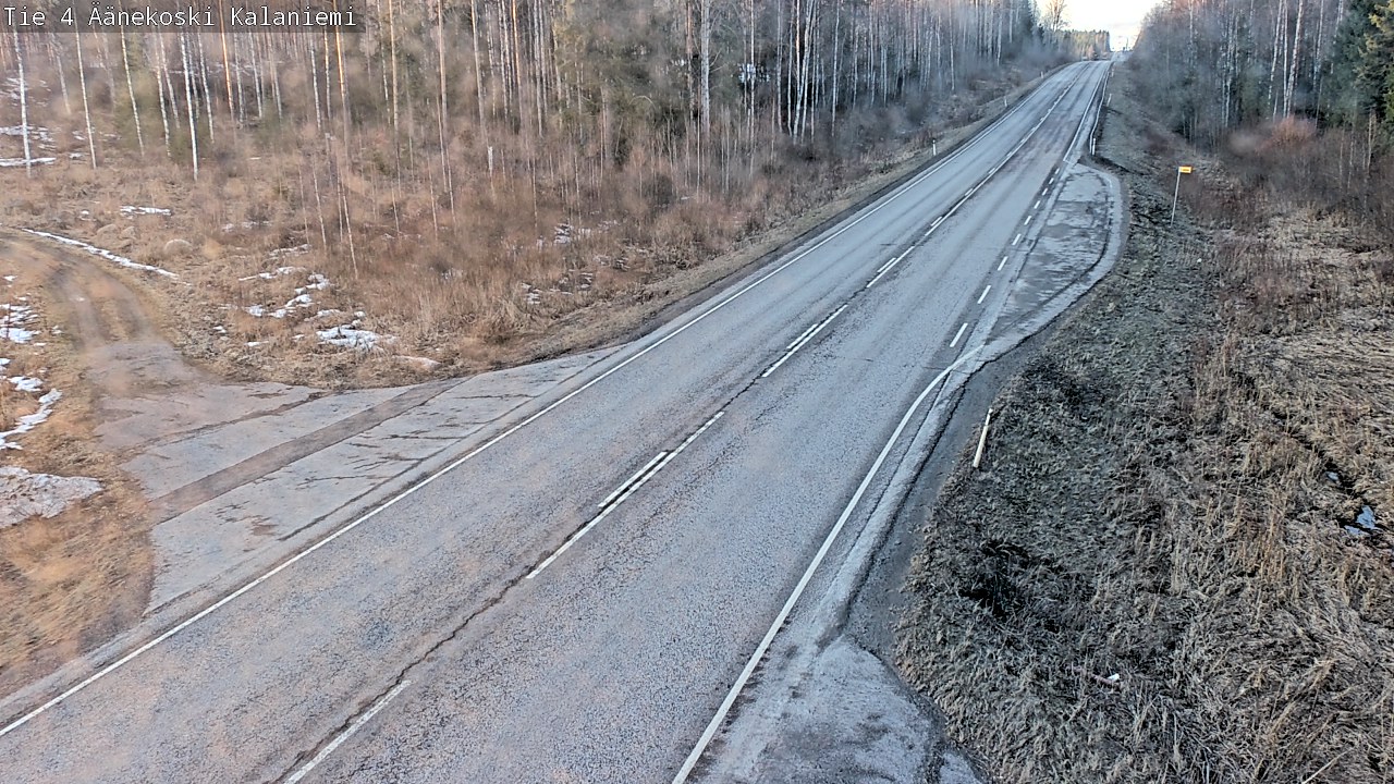 Weather Camera Image Road 4  Äänekoski, Kalaniemi, Äänekoski, Keski-Suomi