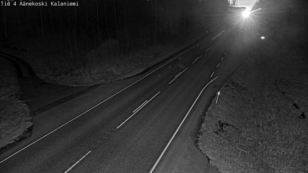 Weather Camera Image Väg 4  Äänekoski, Kalaniemi, Äänekoski, Keski-Suomi
