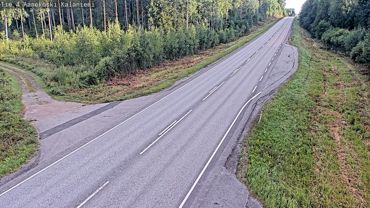 Weather Camera Image Road 4  Äänekoski, Kalaniemi, Äänekoski, Keski-Suomi