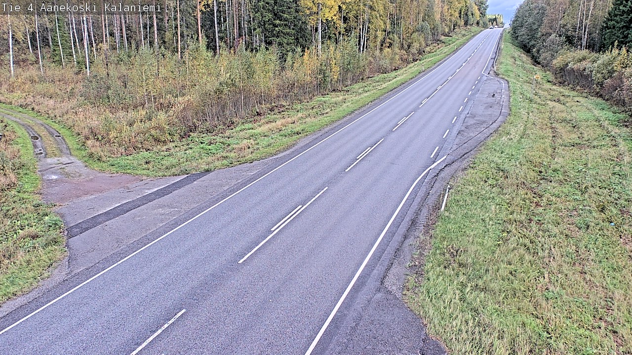 Weather Camera Image Road 4  Äänekoski, Kalaniemi, Äänekoski, Keski-Suomi