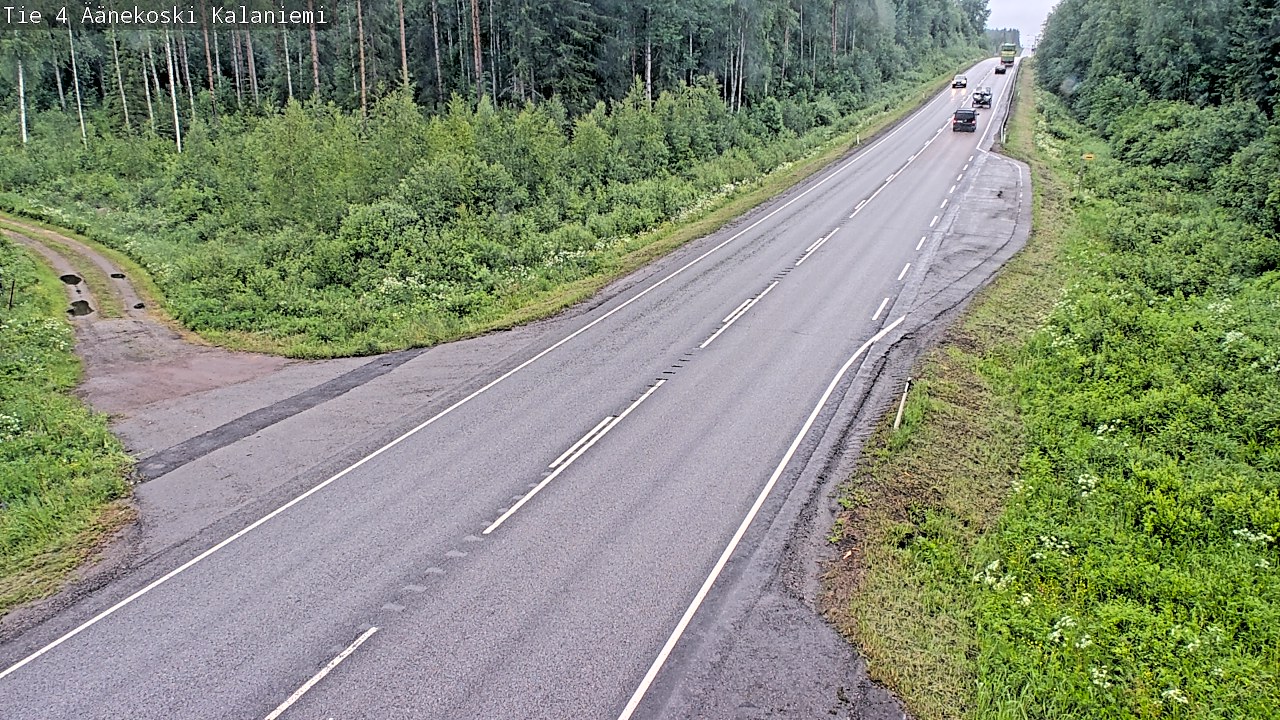 Kelikamerat Kuva Tie 4  Äänekoski, Kalaniemi, Äänekoski, Keski-Suomi