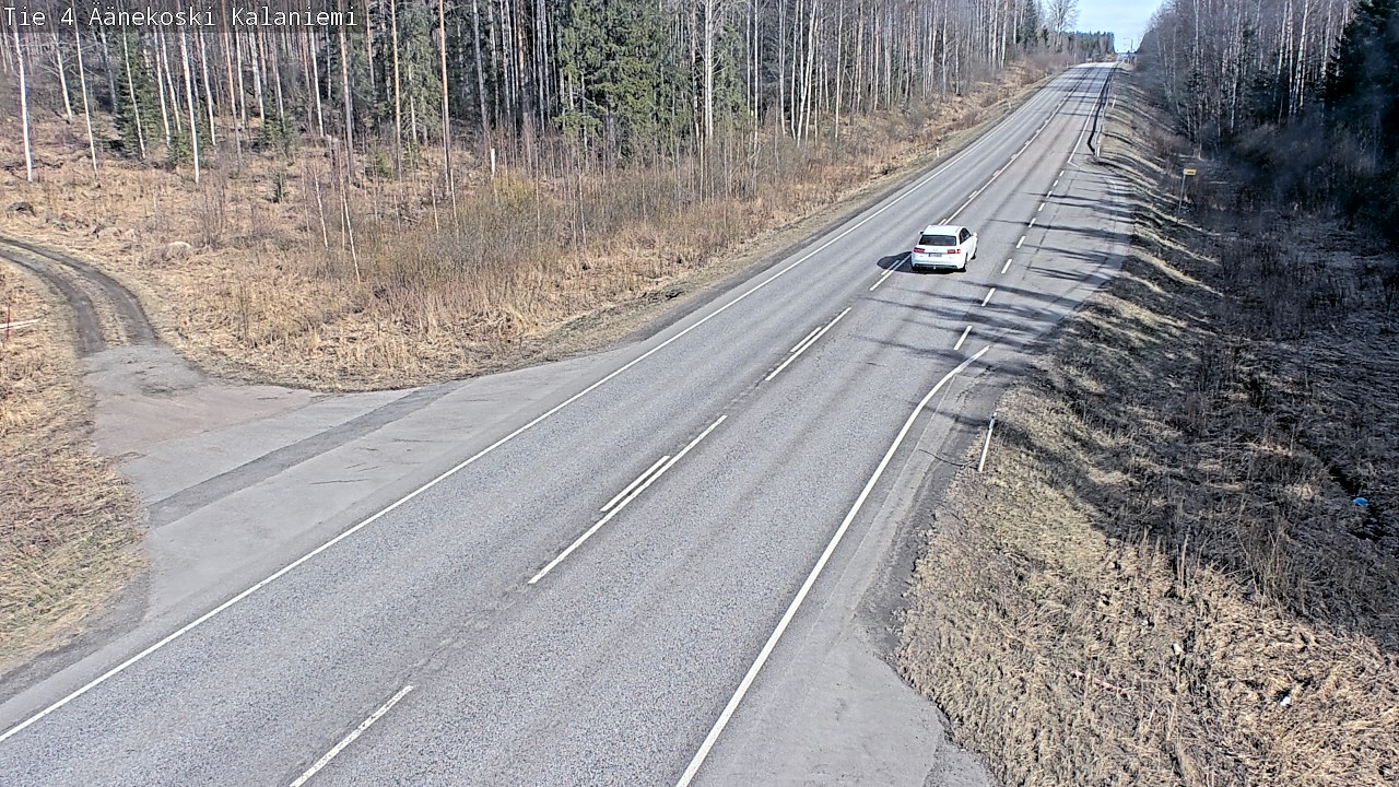 Weather Camera Image Väg 4  Äänekoski, Kalaniemi, Äänekoski, Keski-Suomi