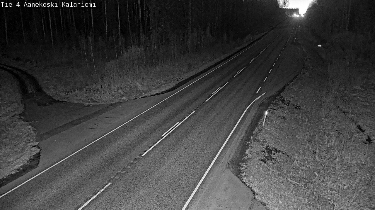 Weather Camera Image Väg 4  Äänekoski, Kalaniemi, Äänekoski, Keski-Suomi