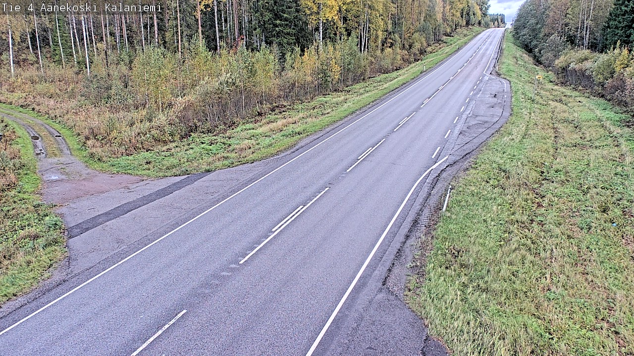 Weather Camera Image Road 4  Äänekoski, Kalaniemi, Äänekoski, Keski-Suomi