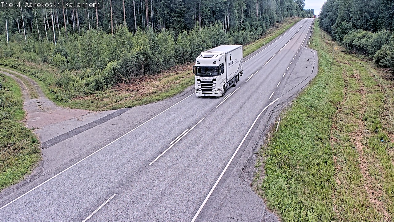 Weather Camera Image Road 4  Äänekoski, Kalaniemi, Äänekoski, Keski-Suomi