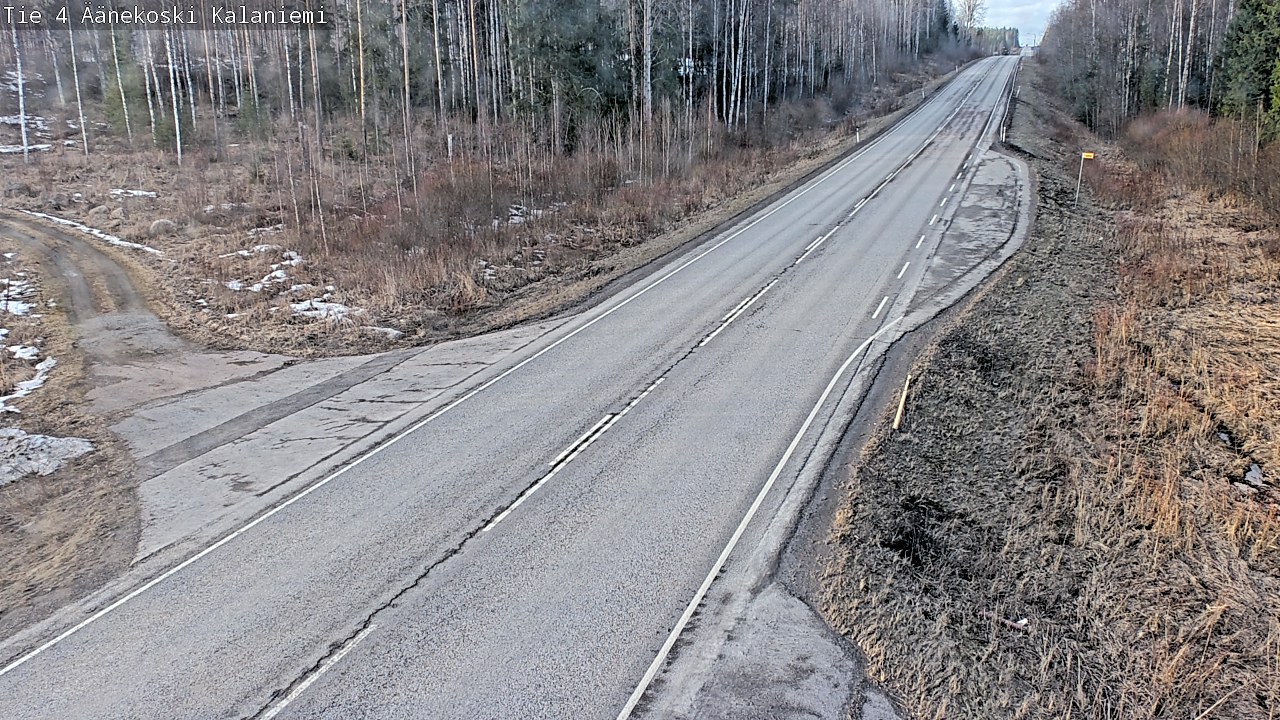 Weather Camera Image Road 4  Äänekoski, Kalaniemi, Äänekoski, Keski-Suomi