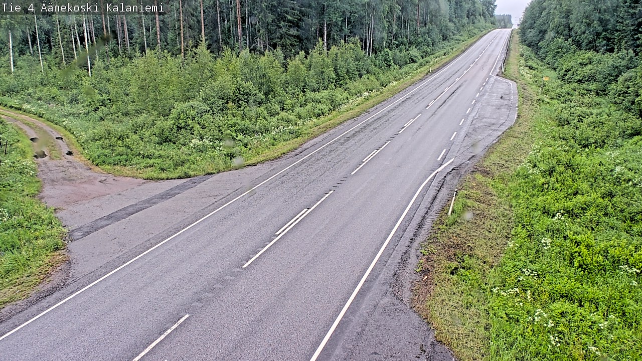 Weather Camera Image Road 4 Äänekoski, Kalaniemi, Äänekoski, Keski-Suomi