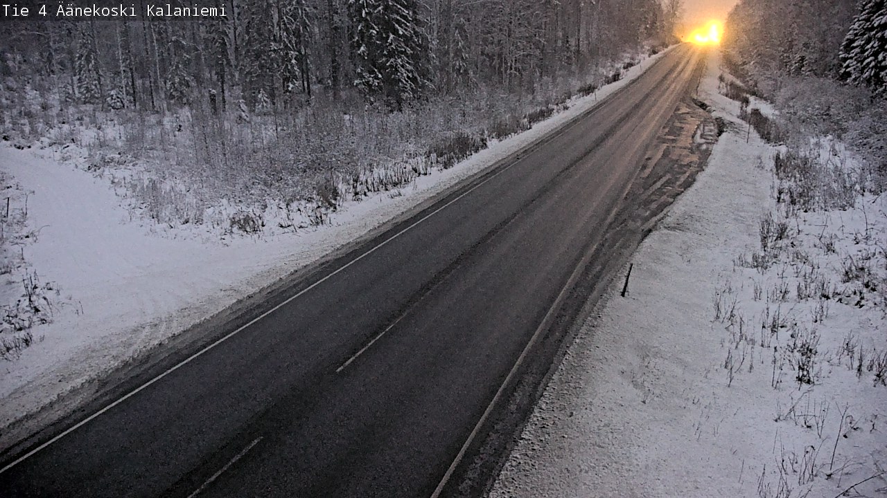 Weather Camera Image Väg 4  Äänekoski, Kalaniemi, Äänekoski, Keski-Suomi