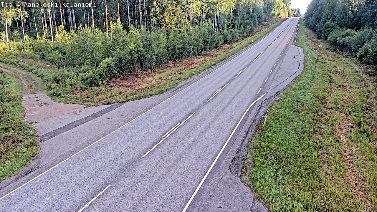Weather Camera Image Road 4  Äänekoski, Kalaniemi, Äänekoski, Keski-Suomi