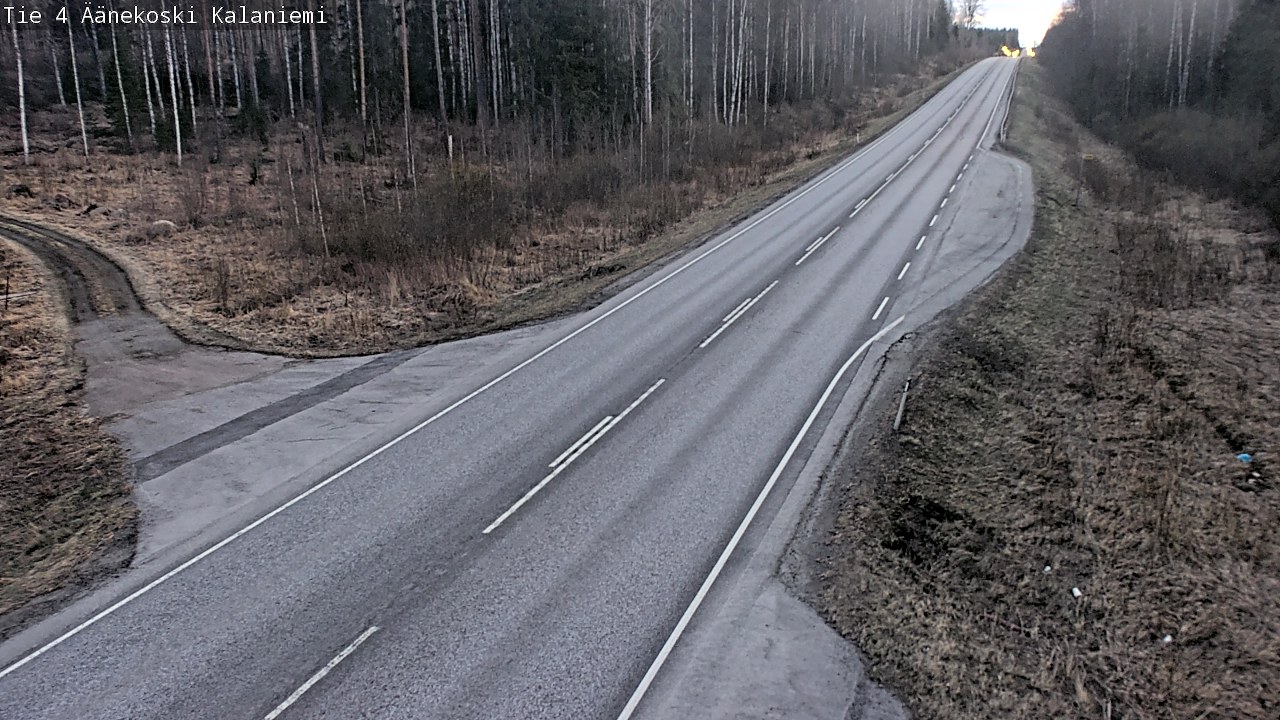 Weather Camera Image Road 4  Äänekoski, Kalaniemi, Äänekoski, Keski-Suomi