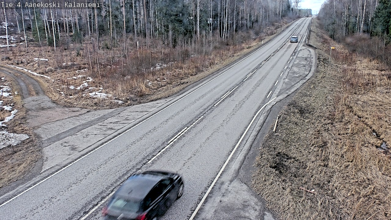 Weather Camera Image Väg 4  Äänekoski, Kalaniemi, Äänekoski, Keski-Suomi