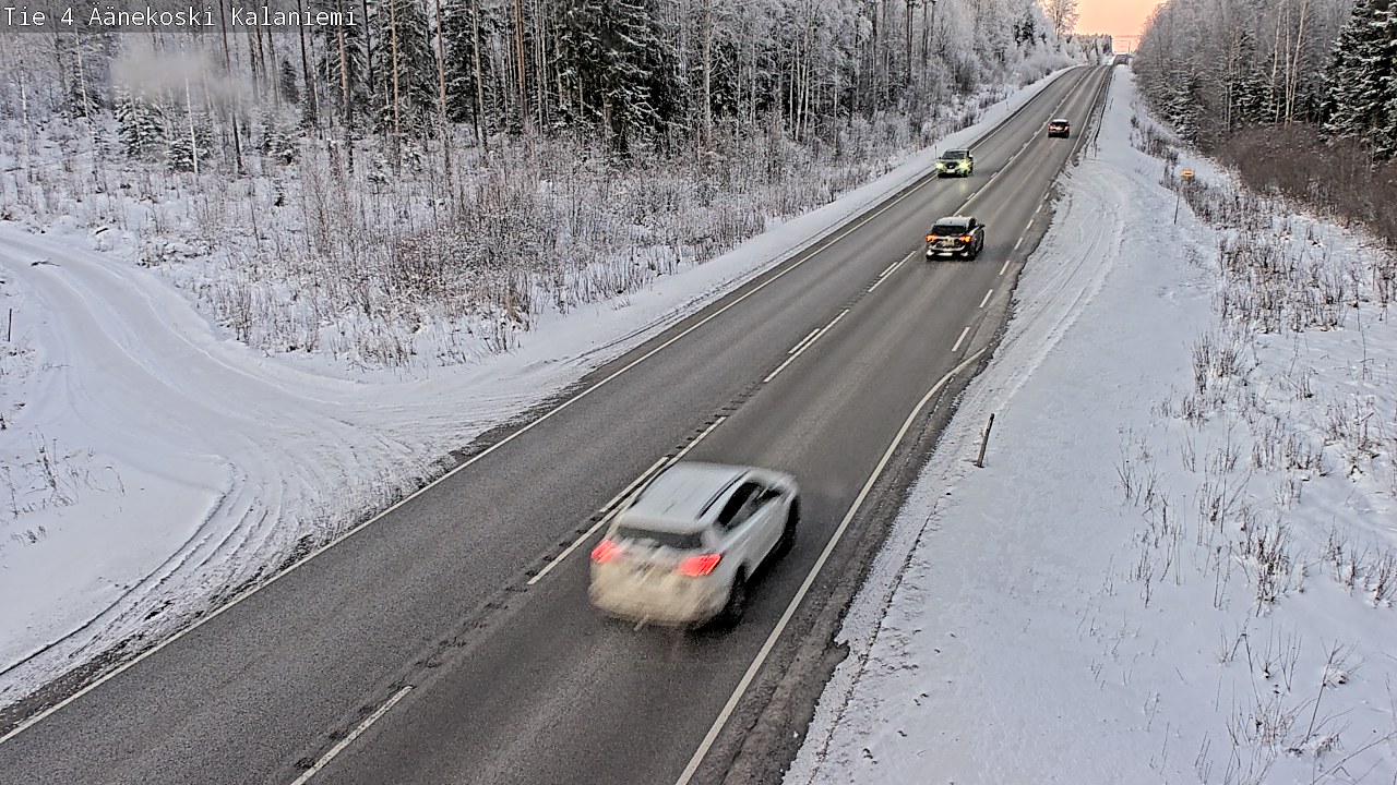 Weather Camera Image Road 4  Äänekoski, Kalaniemi, Äänekoski, Keski-Suomi