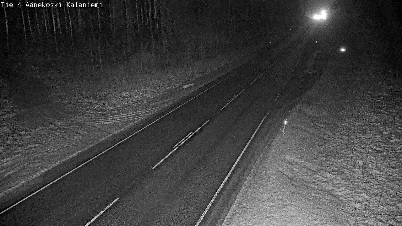 Weather Camera Image Väg 4  Äänekoski, Kalaniemi, Äänekoski, Keski-Suomi