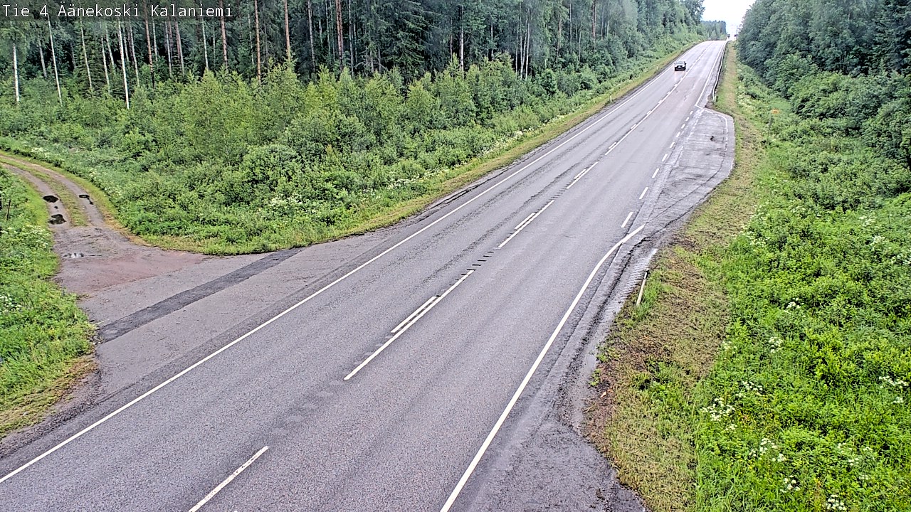 Weather Camera Image Väg 4  Äänekoski, Kalaniemi, Äänekoski, Keski-Suomi