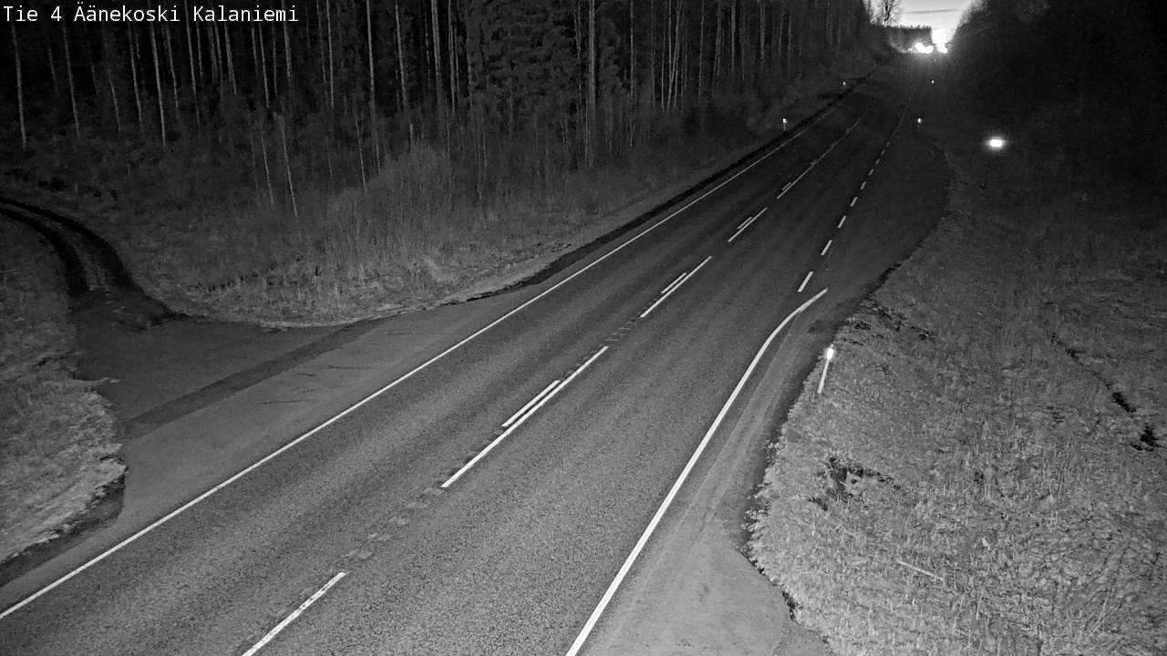 Weather Camera Image Väg 4  Äänekoski, Kalaniemi, Äänekoski, Keski-Suomi