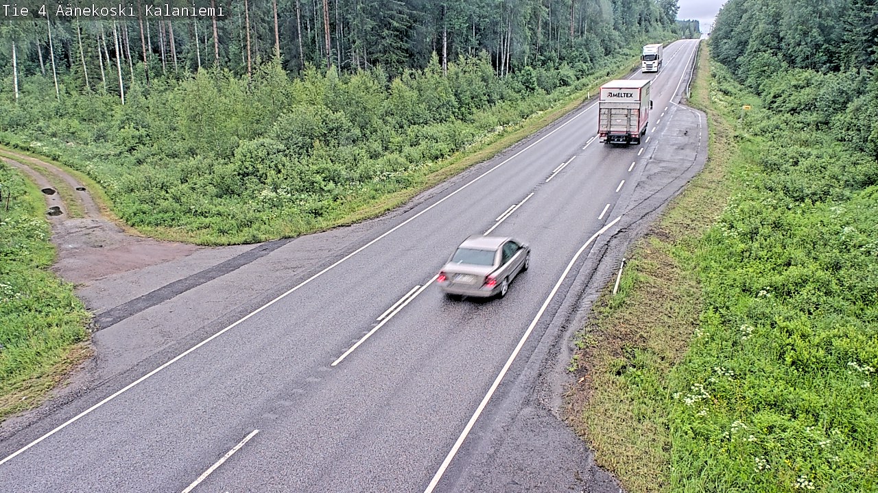 Weather Camera Image Väg 4  Äänekoski, Kalaniemi, Äänekoski, Keski-Suomi