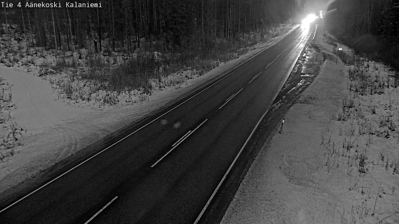 Weather Camera Image Väg 4  Äänekoski, Kalaniemi, Äänekoski, Keski-Suomi
