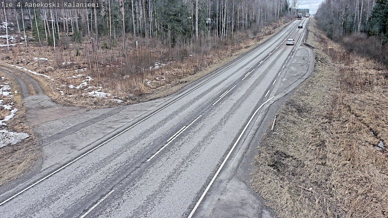 Weather Camera Image Väg 4  Äänekoski, Kalaniemi, Äänekoski, Keski-Suomi