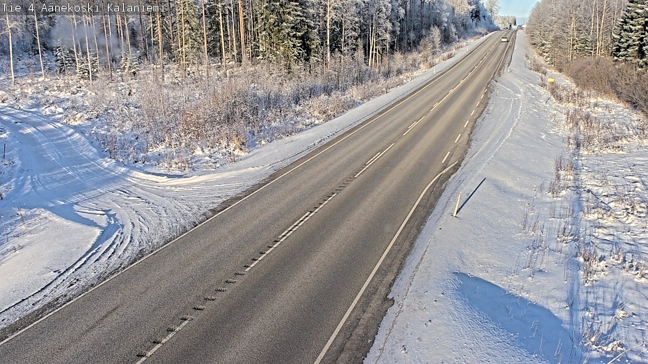 Weather Camera Image Road 4  Äänekoski, Kalaniemi, Äänekoski, Keski-Suomi