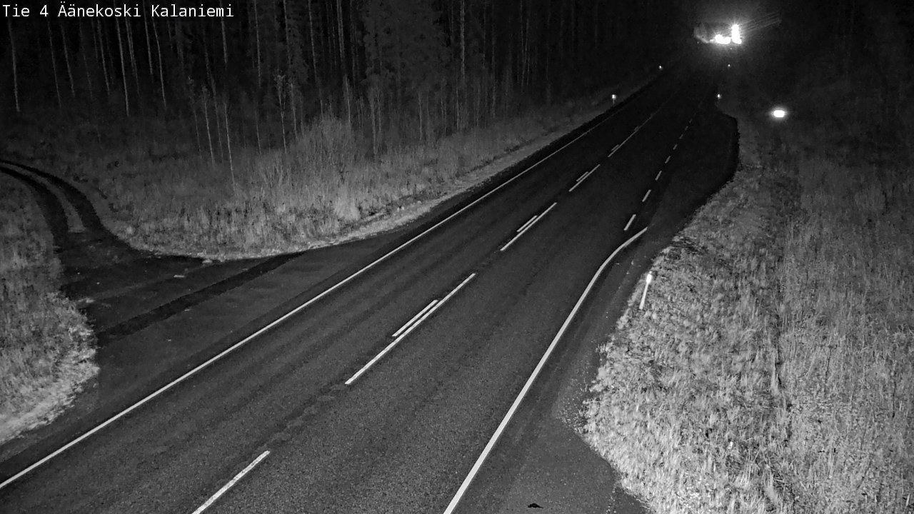 Weather Camera Image Väg 4  Äänekoski, Kalaniemi, Äänekoski, Keski-Suomi