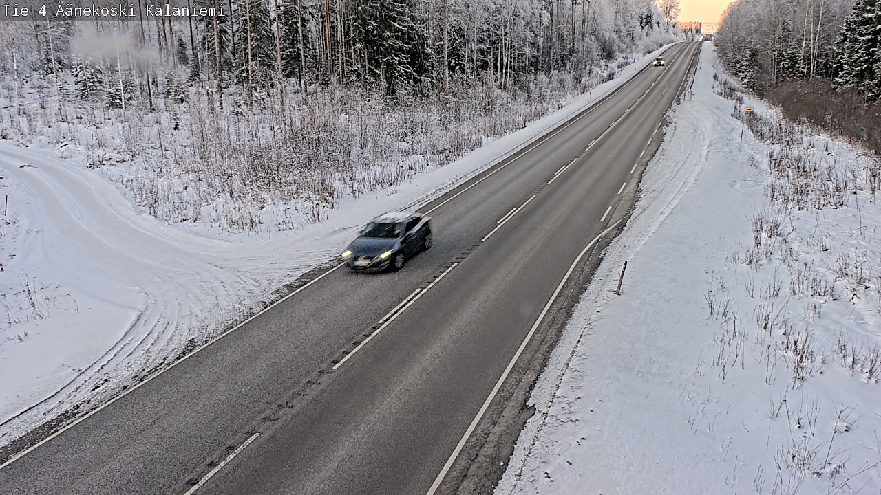 Weather Camera Image Road 4  Äänekoski, Kalaniemi, Äänekoski, Keski-Suomi